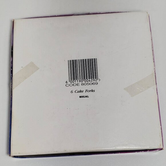 Vintage Cutlery Dessert Fork Set – Stainless Steel, Boxed, 5.5” - Picture 7 of 9